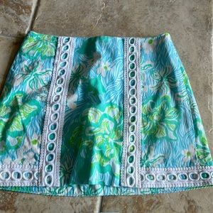 Lily Pulitzer pansy skort